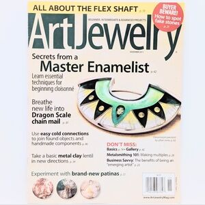 Art Jewelry Magazine – November 2011 – Secrets from a Master Enamelist